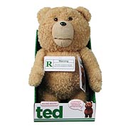 Ted 16-Inch Talking Plush Teddy Bear with Moving Mouth
